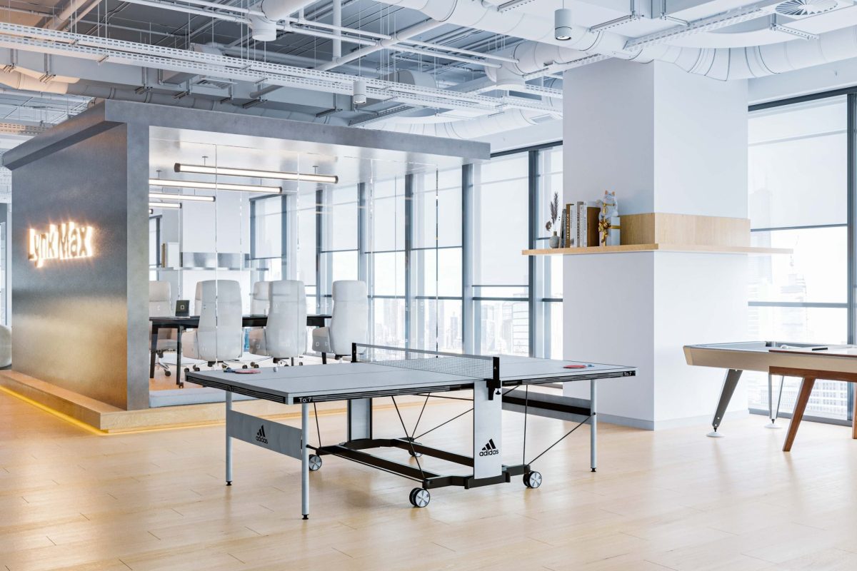 辦公室休閑娛樂區乒乓球臺